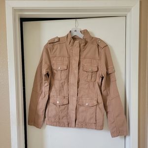 Kensie Jeans Utility Cargo Jacket